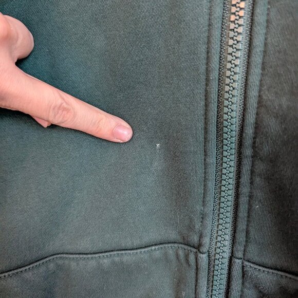 Popflex Zip Cloud Hoodie S/M in Game Time Green - Picture 4 of 5